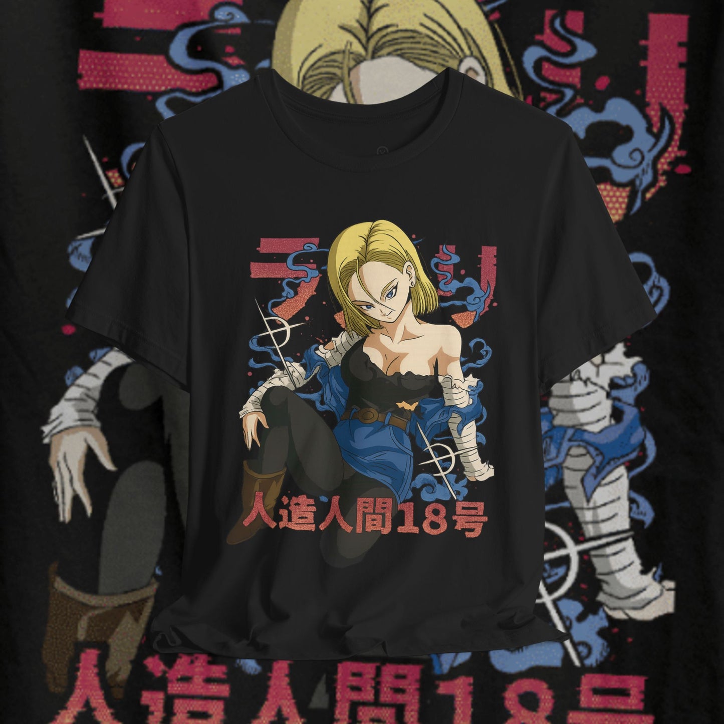 Anime-Inspired Character Jersey Tee – Unisex Casual T-Shirt | teemene