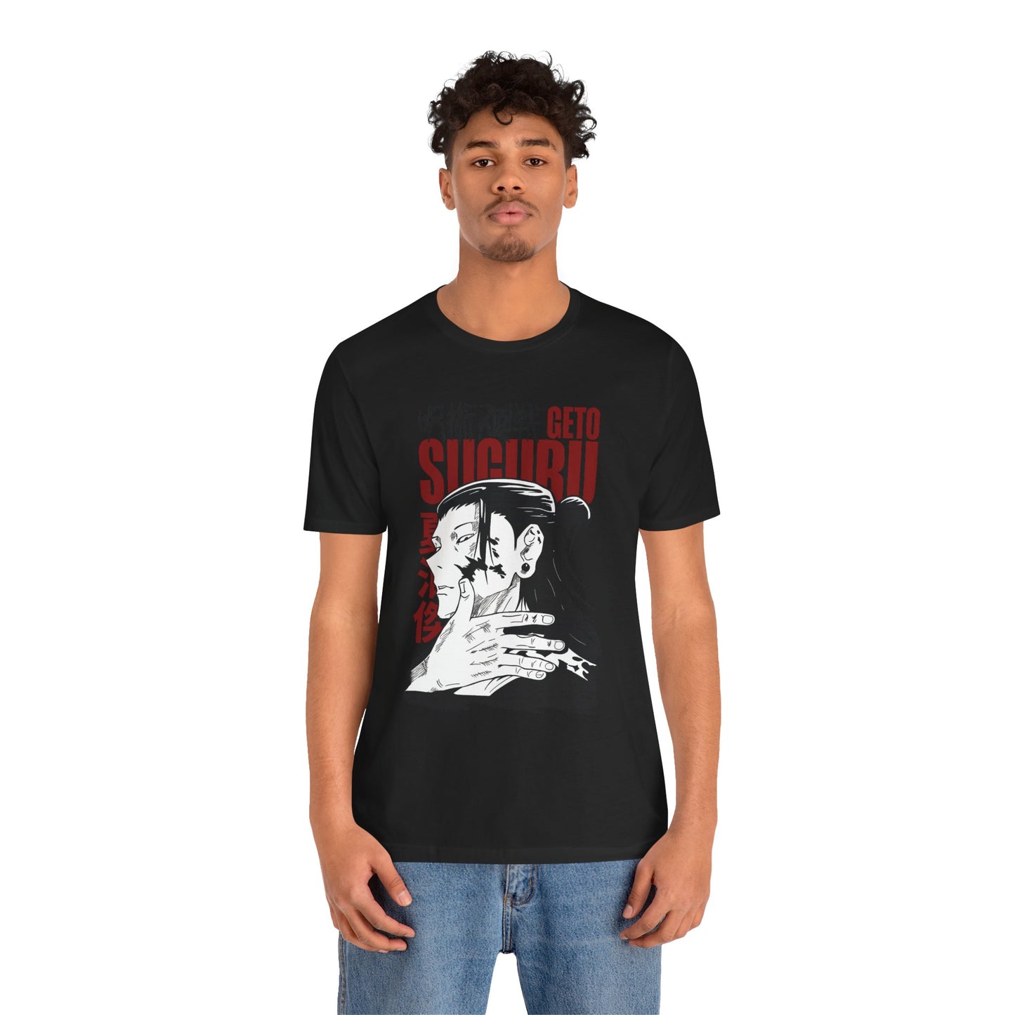 Geto Suguru Anime Graphic Tee – Unisex Casual T-Shirt | teemene