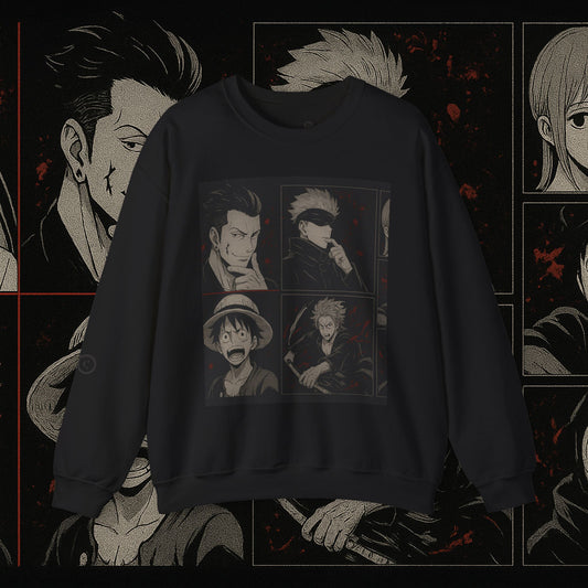 Anime-Inspired Unisex Sweatshirt – Cozy Manga Merch | teemene