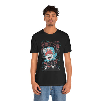 One Piece “SUUPER!” Graphic Tee – Unisex Streetwear | teemene