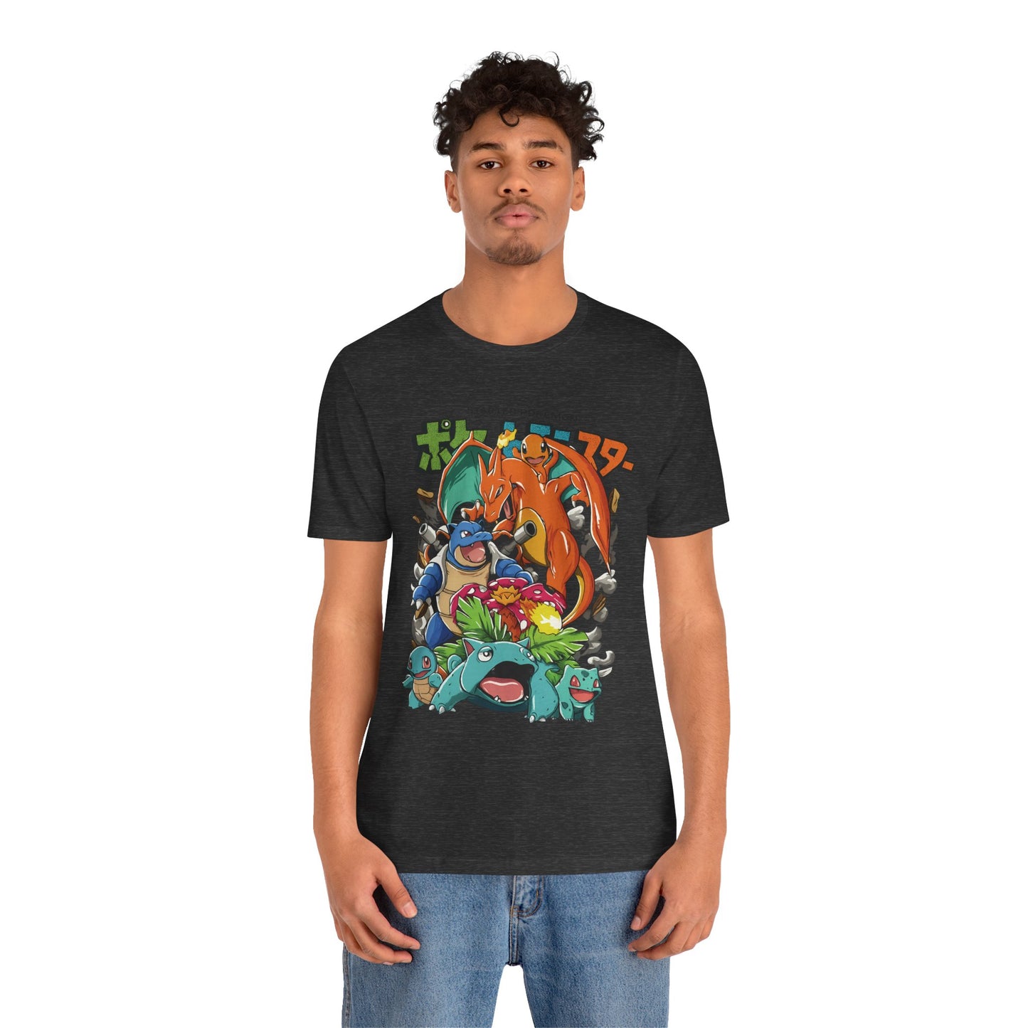 Retro Pokémon Graphic Tee – Unisex T-Shirt | teemene