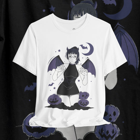 Gothic Halloween T-Shirt – Unisex Short Sleeve Tee | teemene