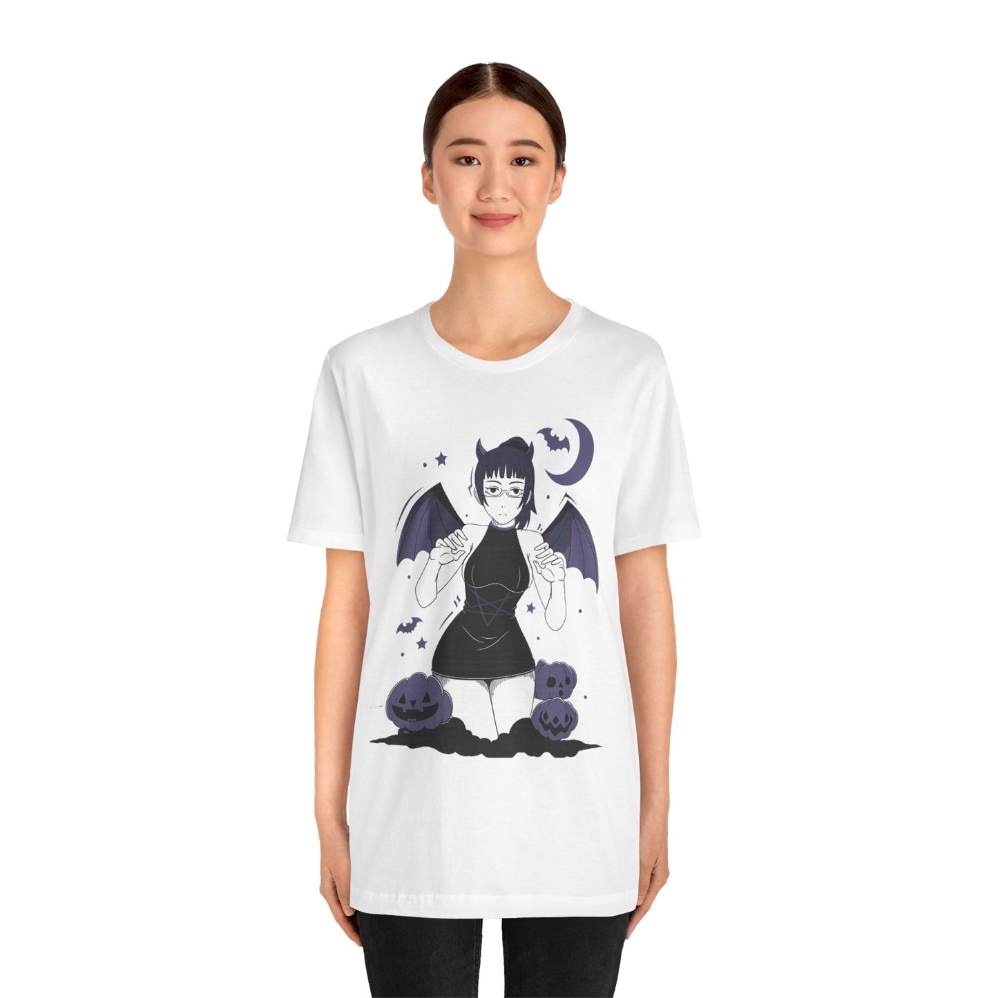 Gothic Halloween T-Shirt – Unisex Short Sleeve Tee | teemene
