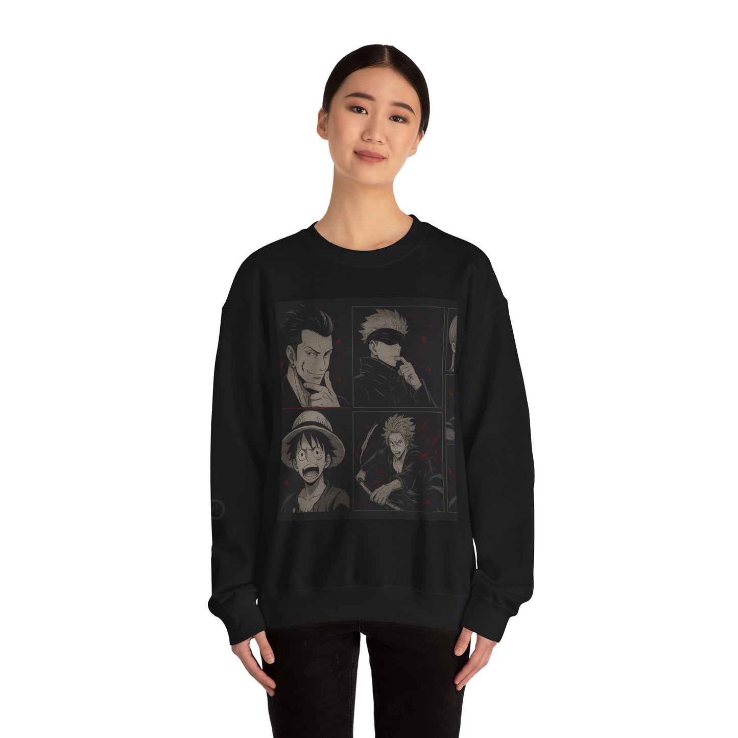 Anime-Inspired Unisex Sweatshirt – Cozy Manga Merch | teemene