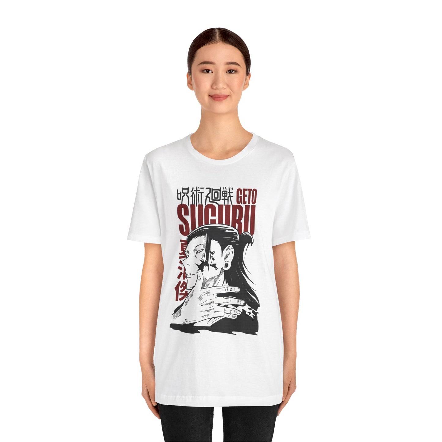 Geto Suguru Anime Graphic Tee – Unisex Casual T-Shirt | teemene
