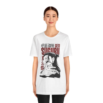 Geto Suguru Anime Graphic Tee – Unisex Casual T-Shirt | teemene