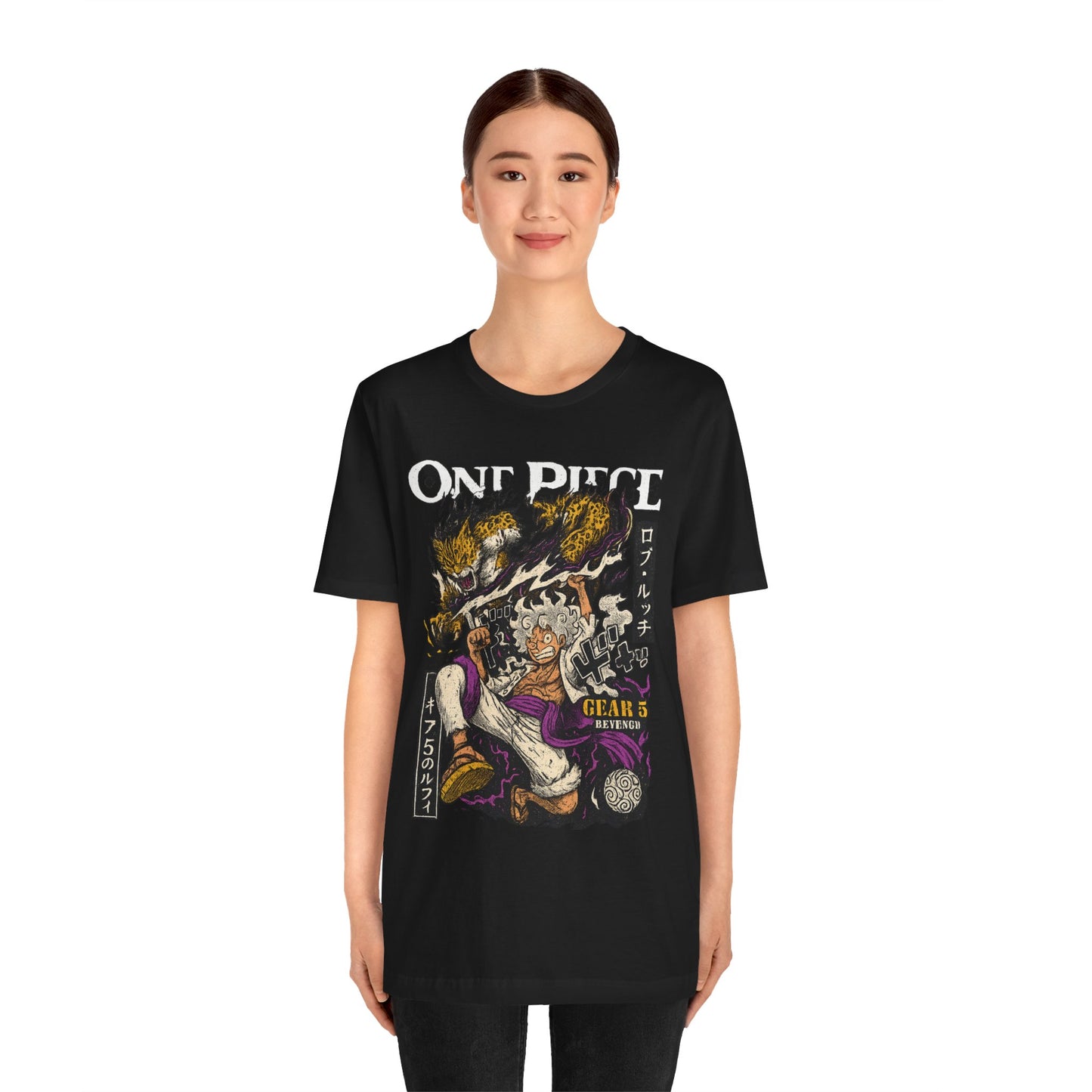 One Piece Gear 5 T-Shirt – Unisex Anime Manga Tee | teemene