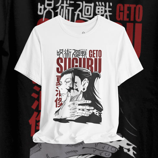 Geto Suguru Anime Graphic Tee – Unisex Casual T-Shirt | teemene