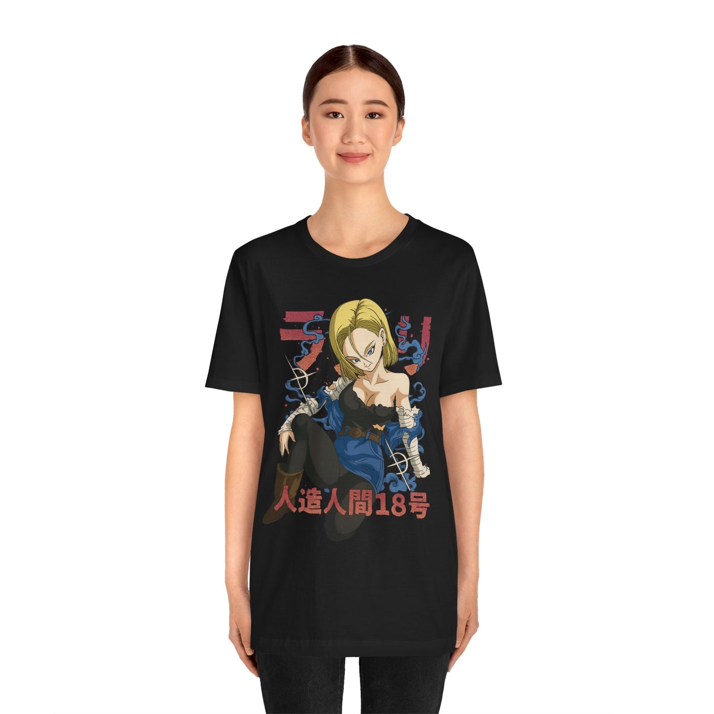 Anime-Inspired Character Jersey Tee – Unisex Casual T-Shirt | teemene
