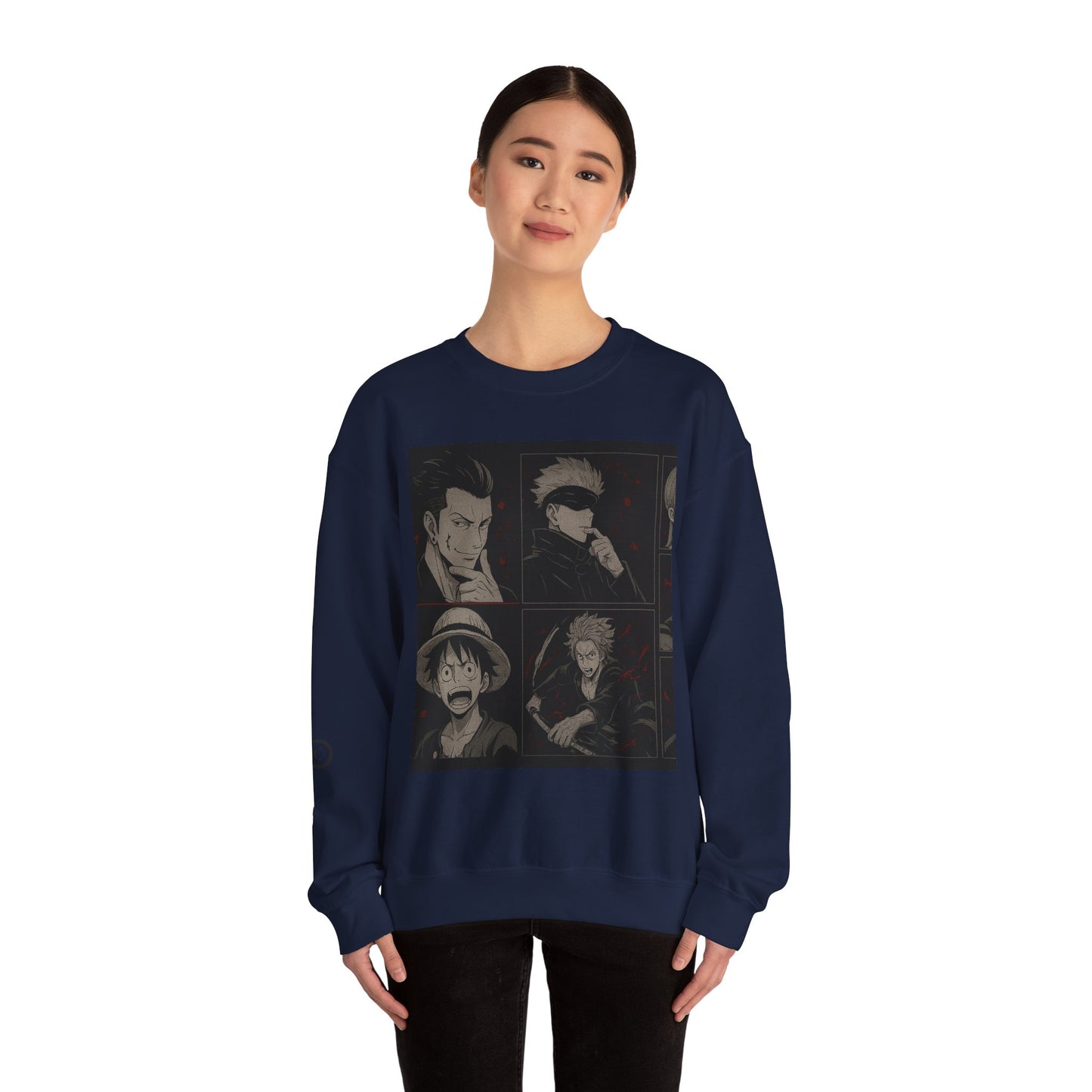 Anime-Inspired Unisex Sweatshirt – Cozy Manga Merch | teemene