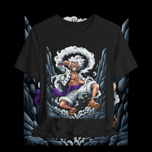 One Piece Gear 5 Luffy T-Shirt Unisex | Anime Manga Graphic Tee | Casual Streetwear for Fans