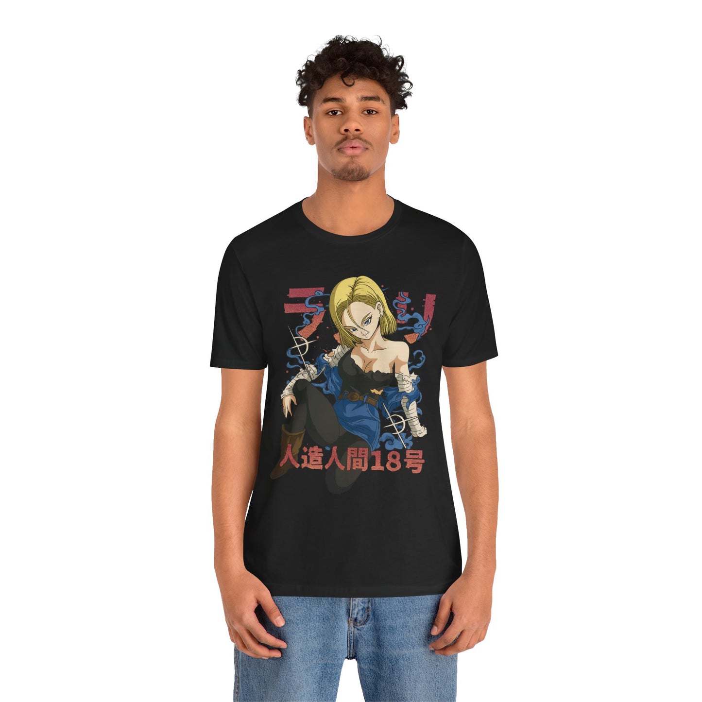 Anime-Inspired Character Jersey Tee – Unisex Casual T-Shirt | teemene