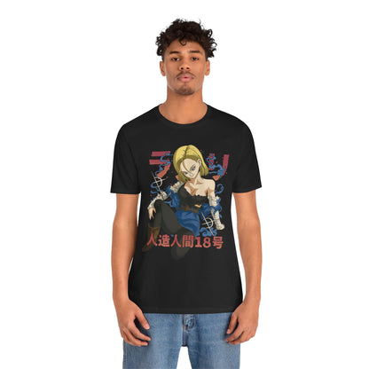 Anime-Inspired Character Jersey Tee – Unisex Casual T-Shirt | teemene