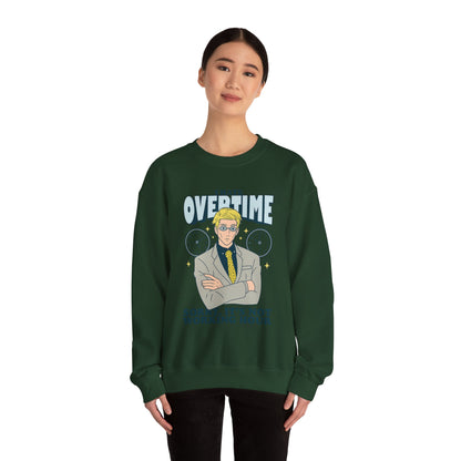 I Hate Overtime Sweatshirt – Motivational Crewneck | teemene
