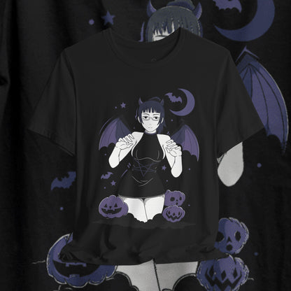 Gothic Halloween T-Shirt – Unisex Short Sleeve Tee | teemene