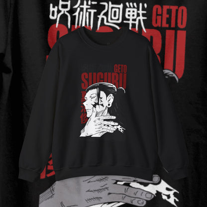 Anime-Inspired Crewneck Sweatshirt – Unisex Graphic Sweater | teemene