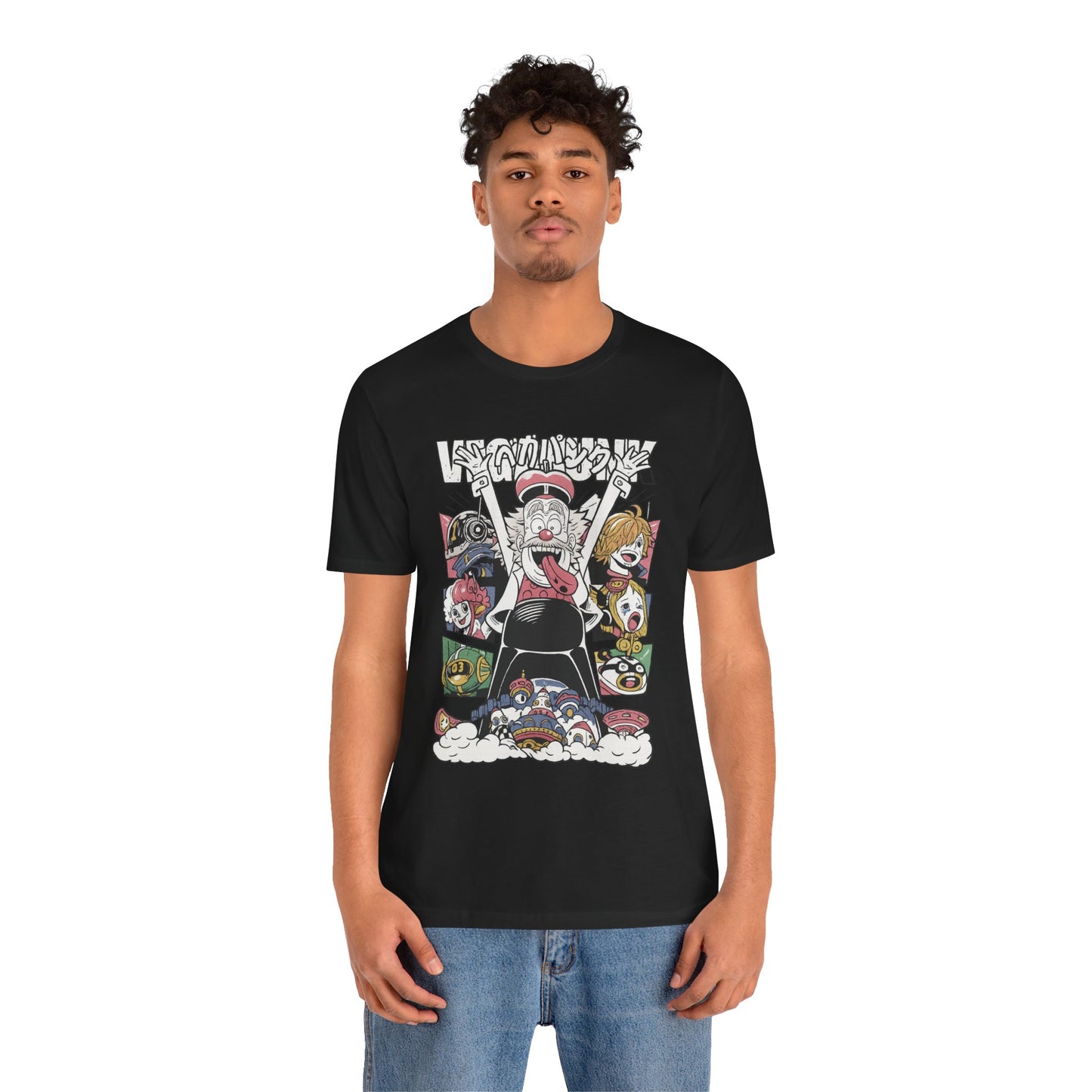 Vibrant Graphic Tee – Unisex Short Sleeve T-Shirt | teemene